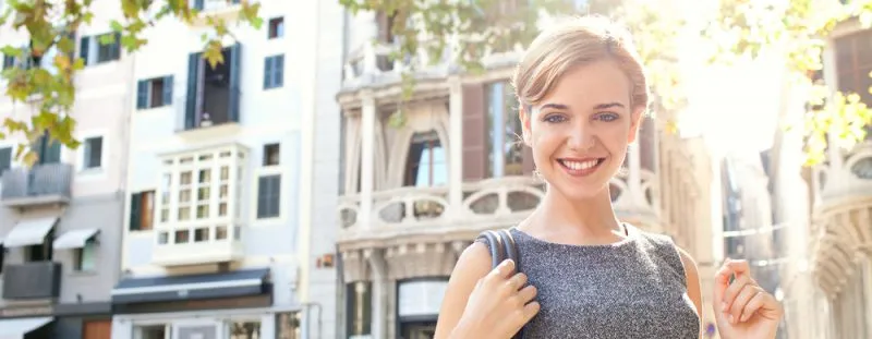 Image of smiling woman