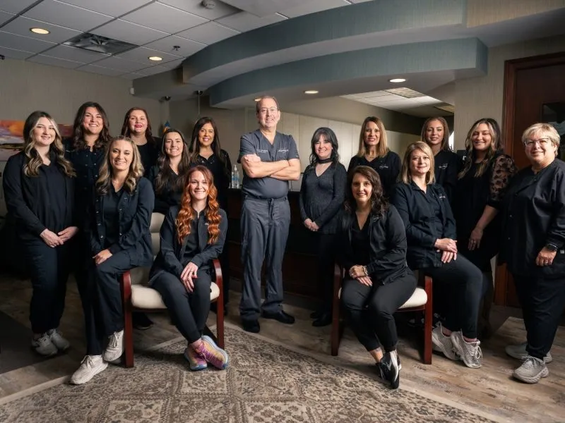 Dr. Silverstein with his team